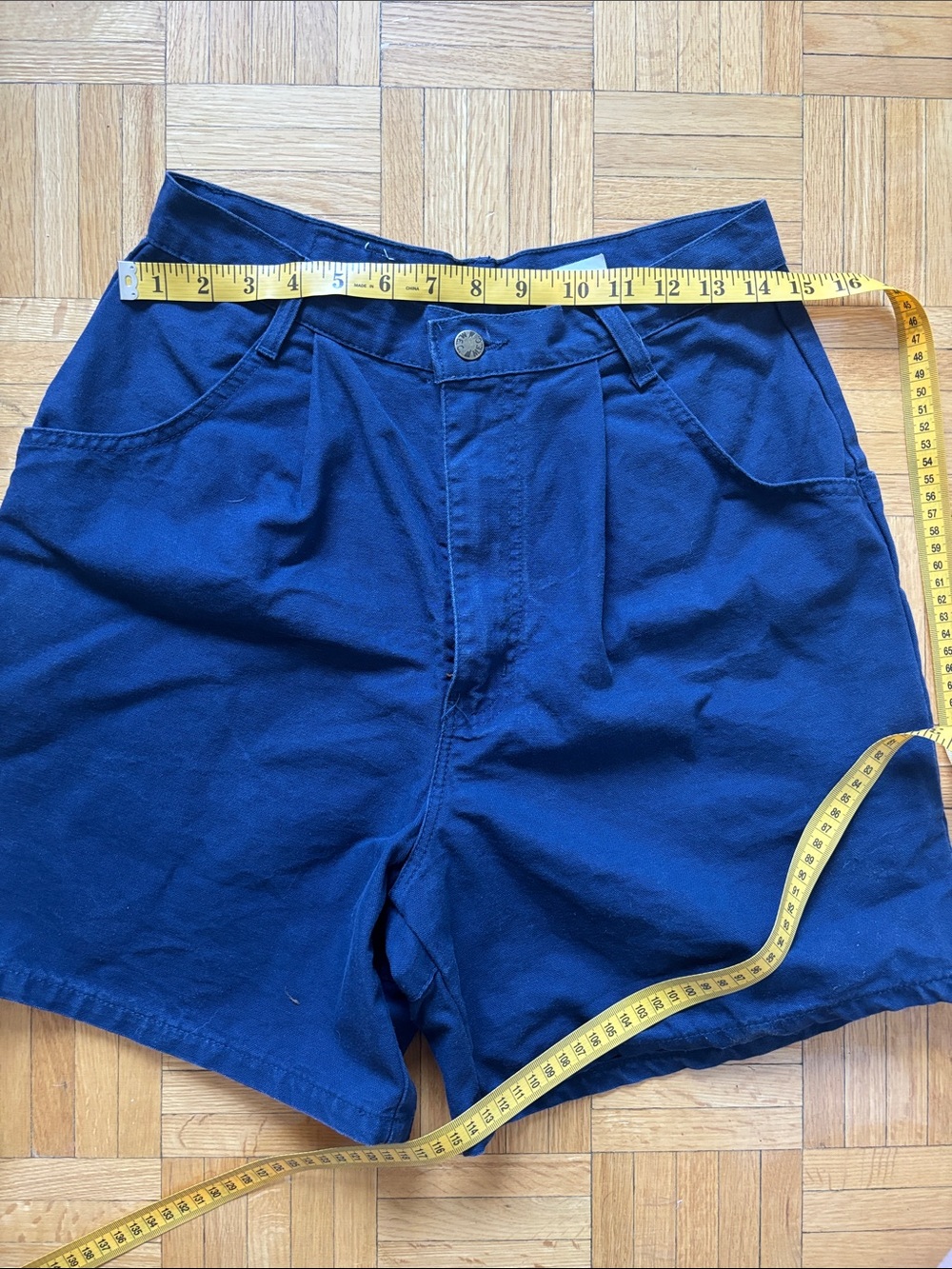 💙 MEC navy blue cotton shorts - Picture 5 of 7